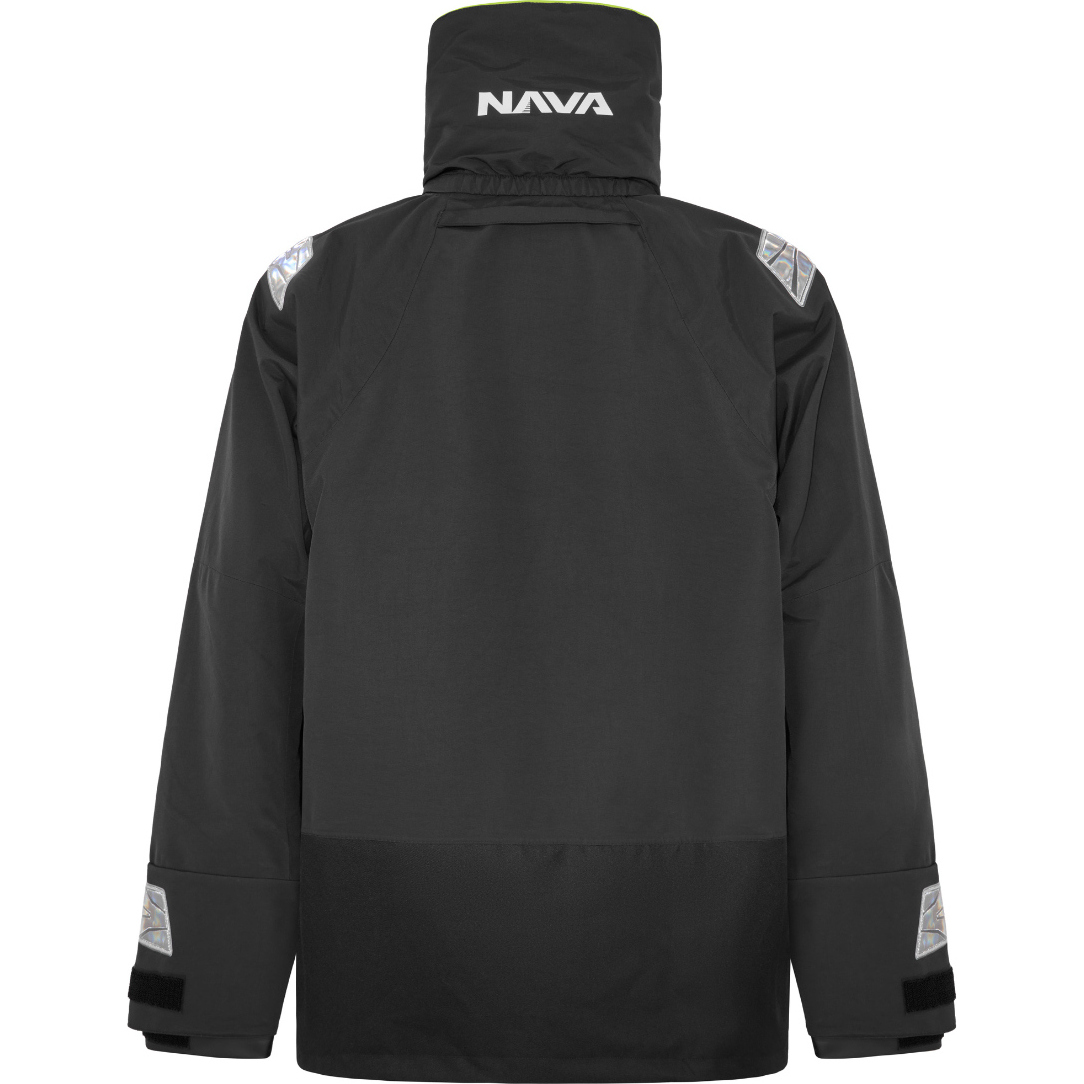 2025 Nava Performance Mens NV2 Sailing Jacket NAVANV2J01 - Black